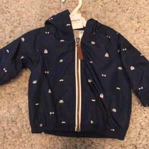 Navy Blue Rain Coat!